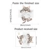 Cartoon Cute Cat Toilet Cover Sticker Decals,Animal Cats Flower Leaf