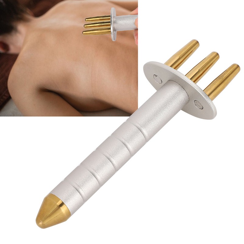 Lymphatic Acid Drainage Pen 3 Fork Meridians Massager Beauty Massage
