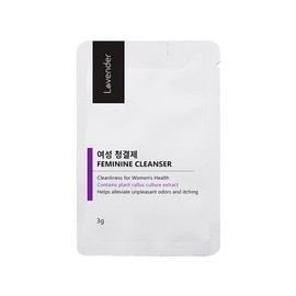 Lavender Disposable Feminine Wash 3g 50 pcs / 러벤더 일회용 여성청결제 3g 50개