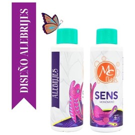 Mc Nails Kit de Uñas Acrílicas con 3 Polvos Acrílicos + Líquido Acrílico