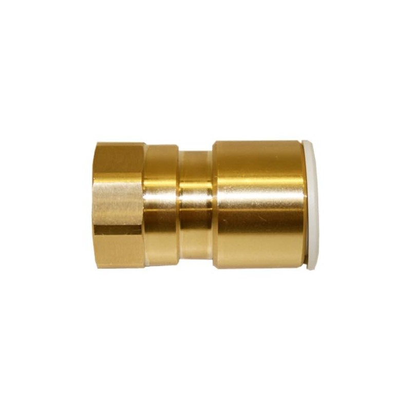 JG Speedfit Brass Coupler 22mm X 3/4" Female Coupler for