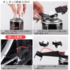 JUJUGO Chain Lubricator with Splash Prevention, Three-Sided Cover Design/4-Hole Precision