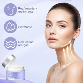 Crema para Cuello Reafirmante,crema para cuello,crema reafirmante,adecuada para todo tipo de piel,mejora las lneas finas, esculpe y levanta (2...     