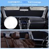 SHINELINERS 6pcs Car Window Shades for Dodge RAM 2500 3500