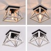 Luupyia Farmhouse Ceiling Light Fixture Semi Flush Mount, One-Light Square