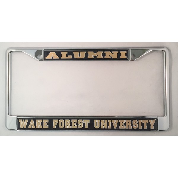 Wake Forest University Alumni License Plate Frame