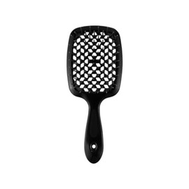 Detangling Hair Brush, Lixera Detangling Hairbrush, Detangling Brush Tiktok, Original Super Brush, Vented Detangling Brush for Curly Hair, Wet and Dry Detangler Brush, Scalp Massage Brush (Black)