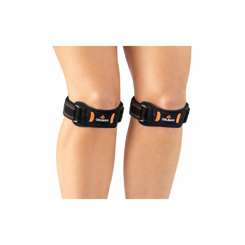 Orliman Patellar Knee Strap – Adjustable Compression Knee Support Brace