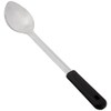 Winco Stainless Steel Basting Spoon with Plastic Handle, Solid, 15"