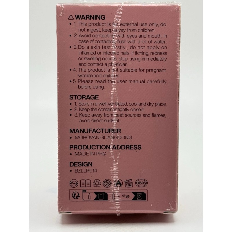 Morovan 8-IN-1 Functional Gel for Nails Gel Builder Professional Nail