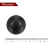 sourcing map PA Nylon Solid Plastic Balls 50mm G3 Precision