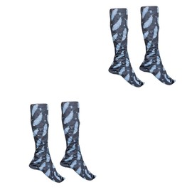 Beavorty 2pairs Volcanic Mud Feet Mask Exfoliating Foot Care Treatment for Soft Moisturizing Dead Skin Remover Socks for Men and Women