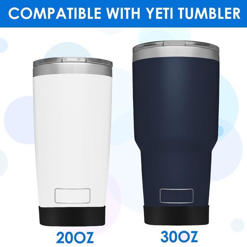 ZEYIYER 4 PCS Silicone Boot Sleeve for Tumbler 30 oz
