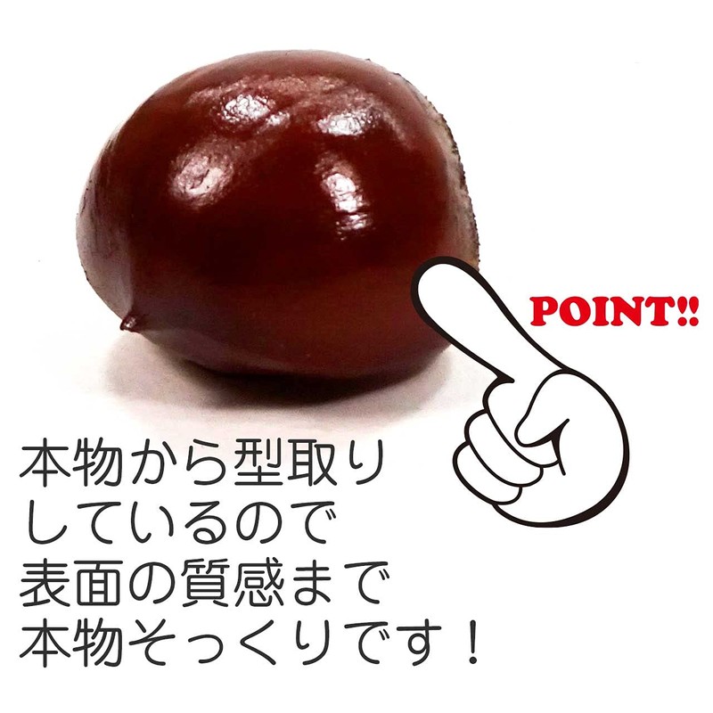 Food Sample Magnet, Likely to Eat, Chestnut, 132.8 ft (335