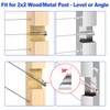CKE 50 Pack Invisible Cable Railing Kit 1/8" Cable Railing