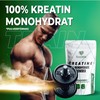Creatine Monohydrate Powder 1 kg | 100% micronized creatine monohydrate
