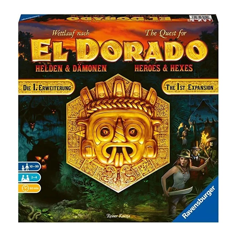 Ravensburger The Quest for El Dorado Heroes & Hexes Expansion_Bran