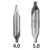 TAODAN 7PCS Silver High Speed Steel Centre Drill Bit Set