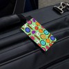 Fun Breakfast Foods Pattern Luggage Card Suitcase Carry-On ID Tag