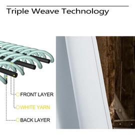 Wusihorld Rustic Barn Farm House Door Blackout Curtains Home Decor,Cabin Wooden Door Rod Pocket Thermal Insulated Drapes Darkening Window Curtain for Girls Boy Bedroom Living Room 42 x 63 Inch