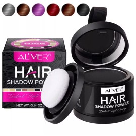 Aromixe Hair Shadow Powder – Hair Root Touch-Up & Cover-Up | Hair Shadow Powder - Light Brown