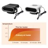 Car Heater Multi Angle Rotation Car Heater Portable Windshield Defogger