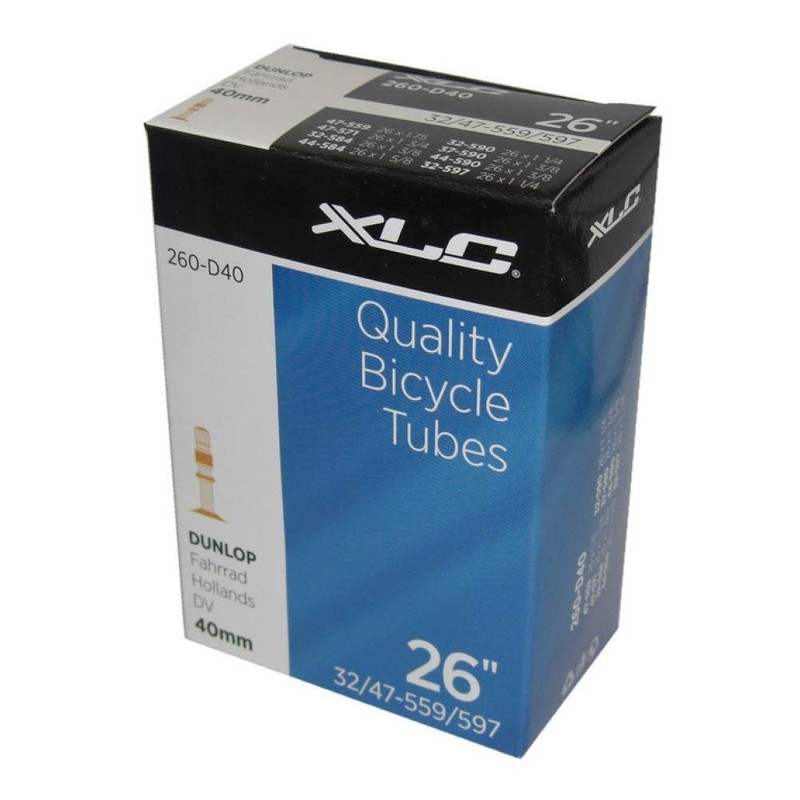 XLC Fahrradschlauch 260-D40 26 x1 1/4-1.75 32/47-559/597 DV 40
