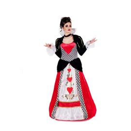 Fun Shack Queen of Hearts Dress, Queen of Hearts Costume Women, Womens Queen of Hearts Costume, Queen Costume Adult XX-Large