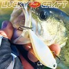 LUCKY CRAFT LV-500 MAX, 352 Lens Aurora Black, Lipless Crankbait,