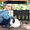 YCHYAN Rabbit Hay Bag, Oxford Fabric Rabbit Hay Feeder Bag,