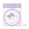 Tees Factory Sanrio Characters SR-5535724KU 2-way Clear Rubber Coaster Kuromi
