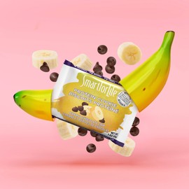 Smart for Life Banana Chocolate Chip Protein Cookies - High Protein Cookie Diet - 12 Count - Meal Replacement - On-the-Go Snack - Low Calorie Super High Fiber Cookies