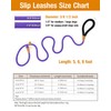 lynxking Dog Leash Slip Rope Lead Leash Strong Heavy Duty