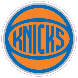(NOT A PATCH) New York Knicks Basketball HTV Heat Transfer Vinyl Iron On - 7" Inches