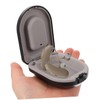 Healeved 4pcs Portable Hearing Aid Pouch Compact Case for Hearing
