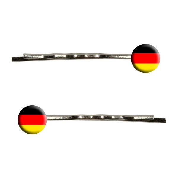 German Flag Bobby Pins Barrettes Hair Styling Clips
