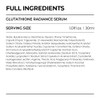 SKIN & LAB SKIN SCIENCE SOLUTION Glutathione Radiance Serum, 1.0