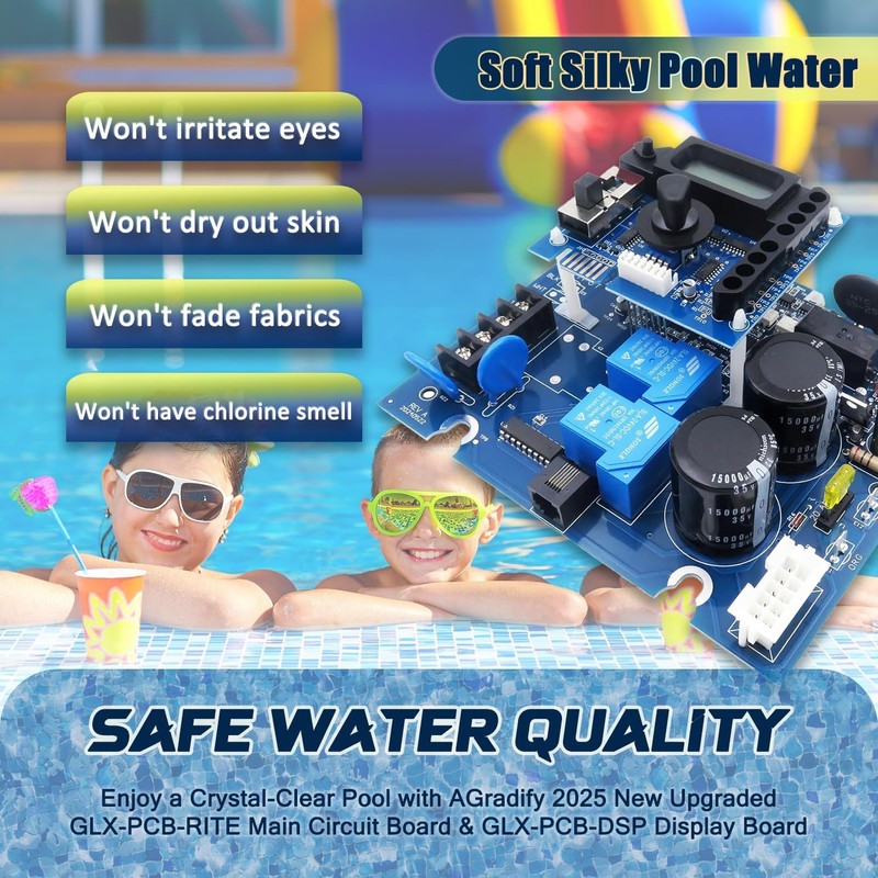 GLX-PCB-RITE Main Circuit Board & GLX-PCB-DSP Display Board Replacement for