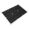 18V 20W Portable Solar Panel Semi Flexible Monocrystalline Waterproof Solar