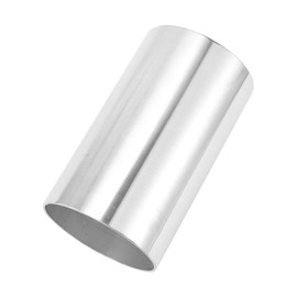 TUCKBOLD 89mm/3.5" OD Straight 6061 Aluminum Alloy Tube Intercooler Surface Polishing Air Intake Connection Hose Double Flat Head 150mm 5.9"(L) 1mm 0.04"(T)