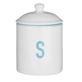 Premier Housewares Homestead Sugar Canister, 570 ml - White