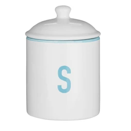 Premier Housewares Homestead Sugar Canister, 570 ml - White