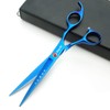 7.0in Titanium Professional Pet Grooming Scissors Set,Straight & Thinning &
