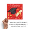 Hunts England - Brother Graduation Congratulations Card - Mortar Board