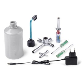 Carson 500905128 Nitroset RC Accessories, Model Building Accessories, Accessories for RC Burner, RC Burner