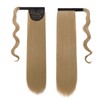 Dcbaboo Ponytail Hairpiece Braid Extensions Straight Long 55 cm Wrapped