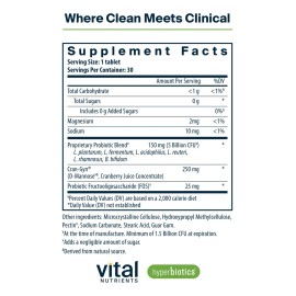 Hyperbiotics Pro Women Probióticos Vaginales Y Digestivos 30