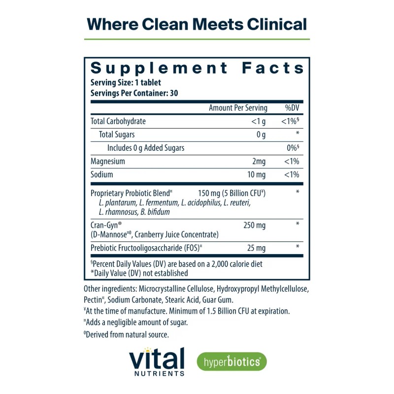 Hyperbiotics Pro Women Probióticos Vaginales Y Digestivos 30