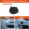 Tumukiw Car Front Bumper Tow Hook Cover Compatible with Fiat