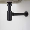 GORDEE Bathroom Sink Stopper P-Trap Complete Set Adjustable 1-1/4 Bottle